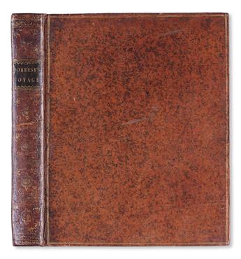 TRAVEL  FORREST, THOMAS. A Voyage to New Guinea, and the Moluccas.  1779